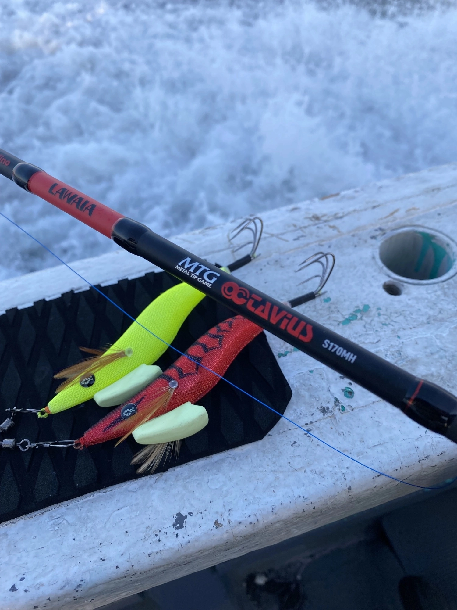 釣竿　まとめ売り　海釣り　ワカサギ　イカ　タコ タコ専用ロッド】旬のタコ狙いに！LAWAIA MTG OCTAVIUSをNEWリリース